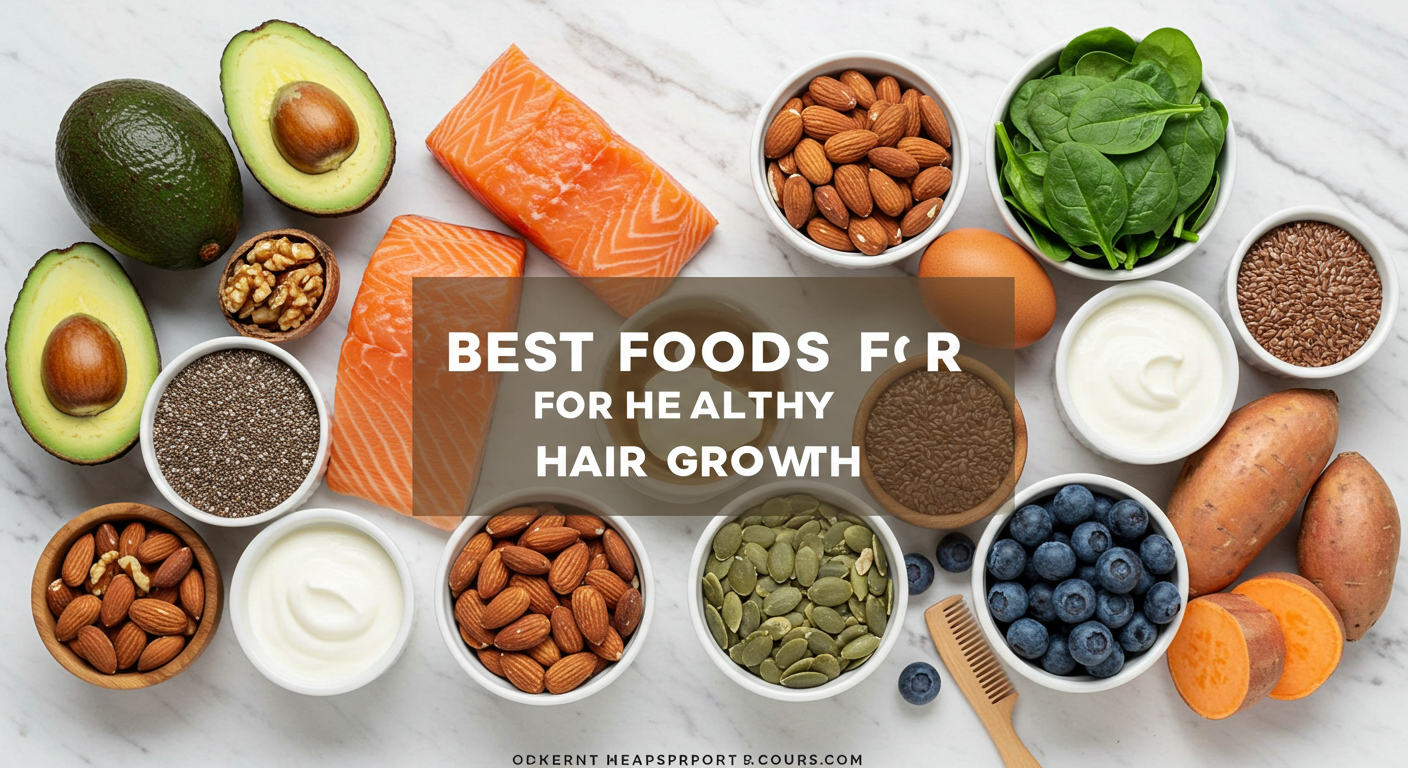 Eat Your Way to Gorgeous Hair: Best Foods for Healthy Hair Growth
