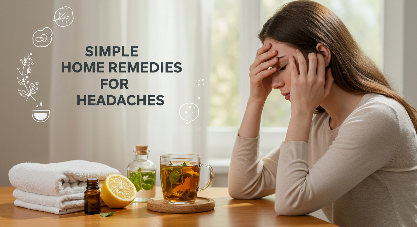 Simple Home Remedies for Headaches - Natural Relief Tips