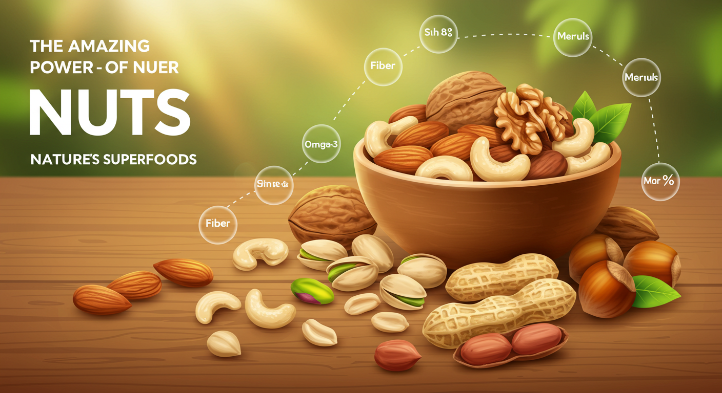 The Amazing Power of Nuts: Nature’s Tiny Superfoods Unveiled