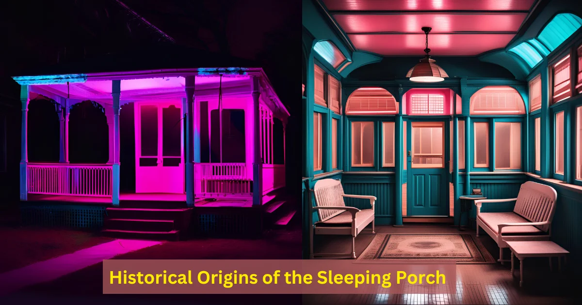 Historical Origins of the Sleeping Porch