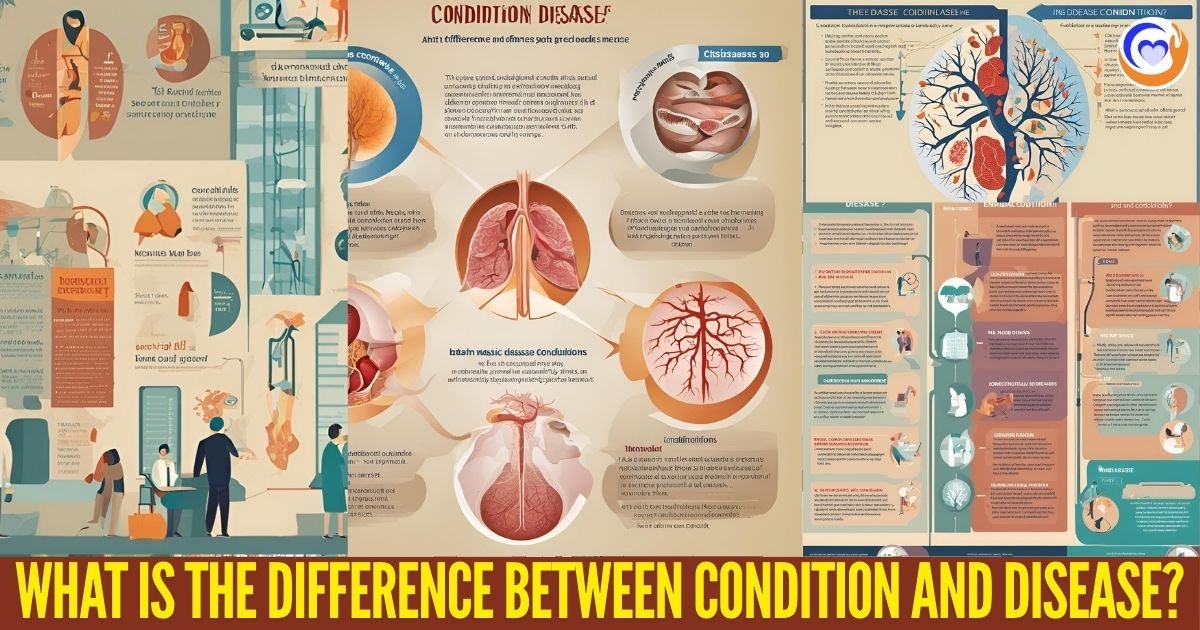 difference between condition and disease