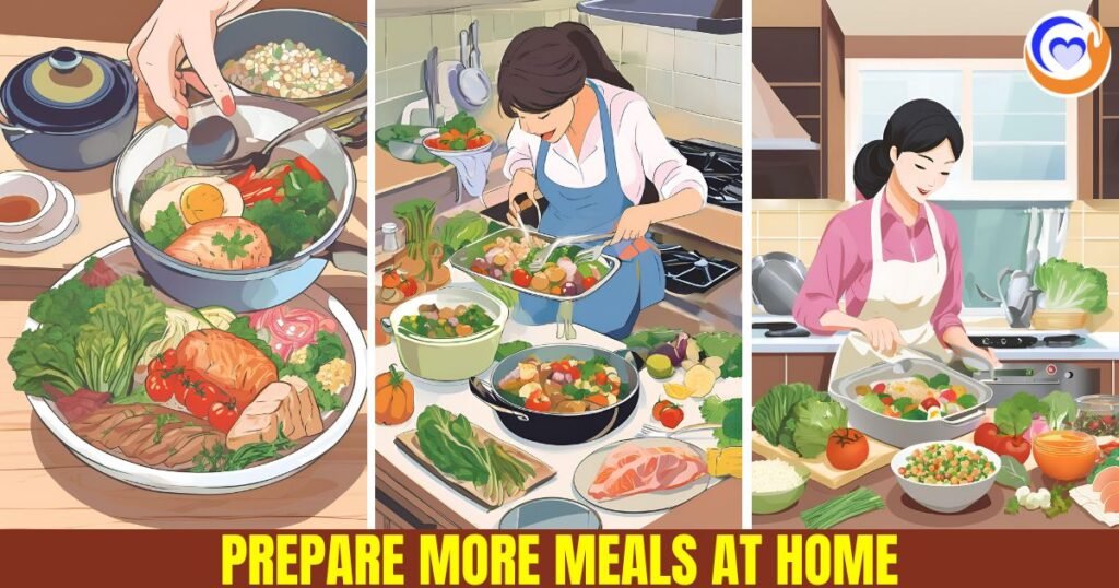 Prepare More Meals at Home